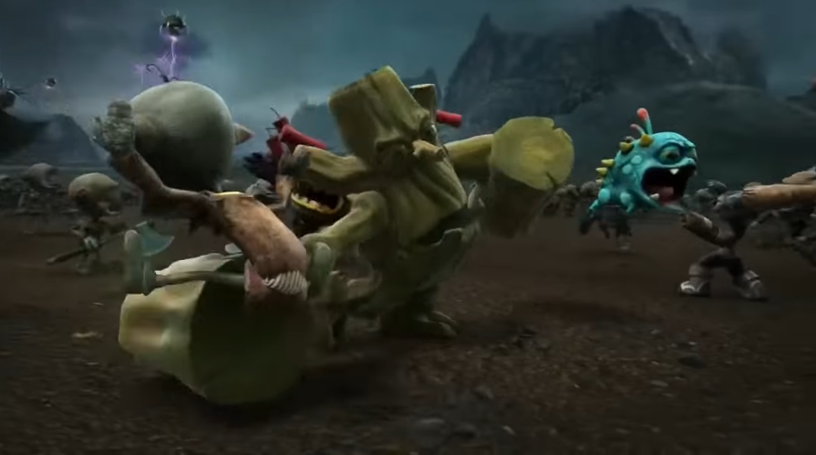 Stump Smash "dropping the hammer" on Cyclopses in "The Beginning" trailer