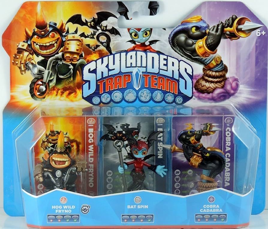 Cobra Cadabra in a triple pack with Hog Wild Fryno and Bat Spin
