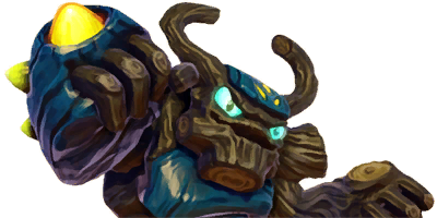 Skylanders: Swap Force portrait of Gnarly Tree Rex