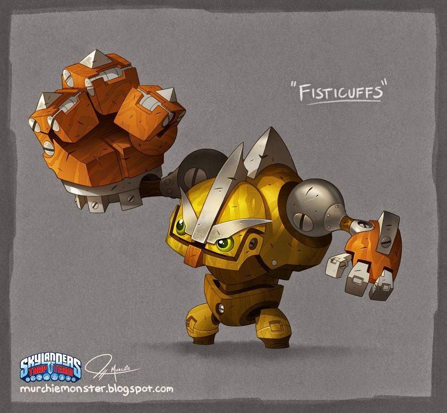 Fisticuffs' concept design by Jeff Murchie