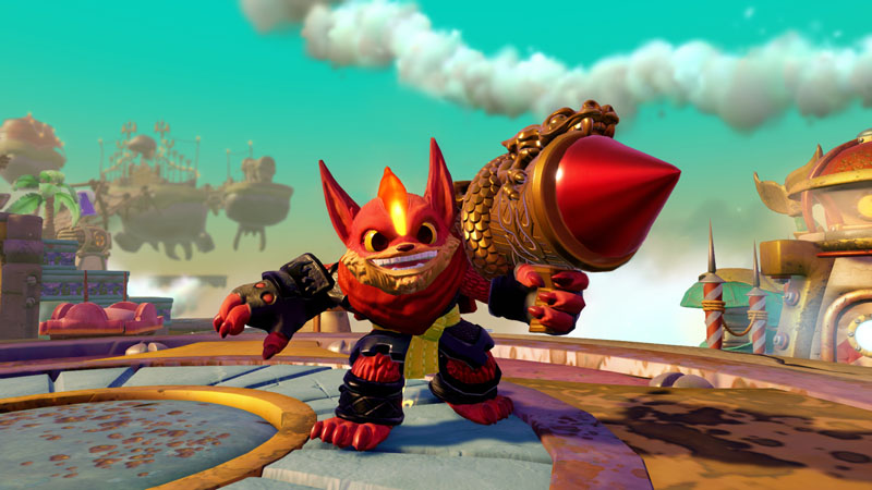 Flare Wolf in game
