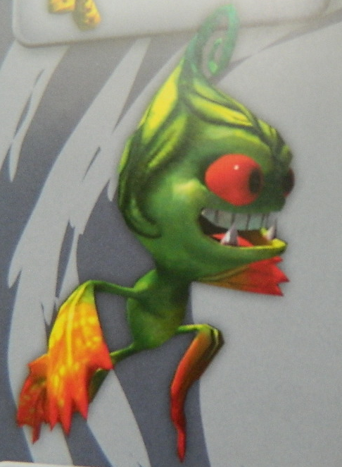 Boulder Bowler's appearance in the Master Eon's Official Guide