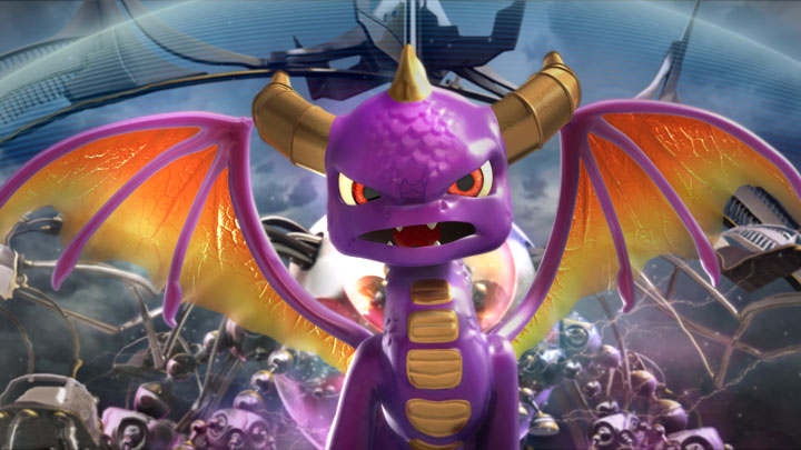 Spyro as depicted in The Beginning trailer