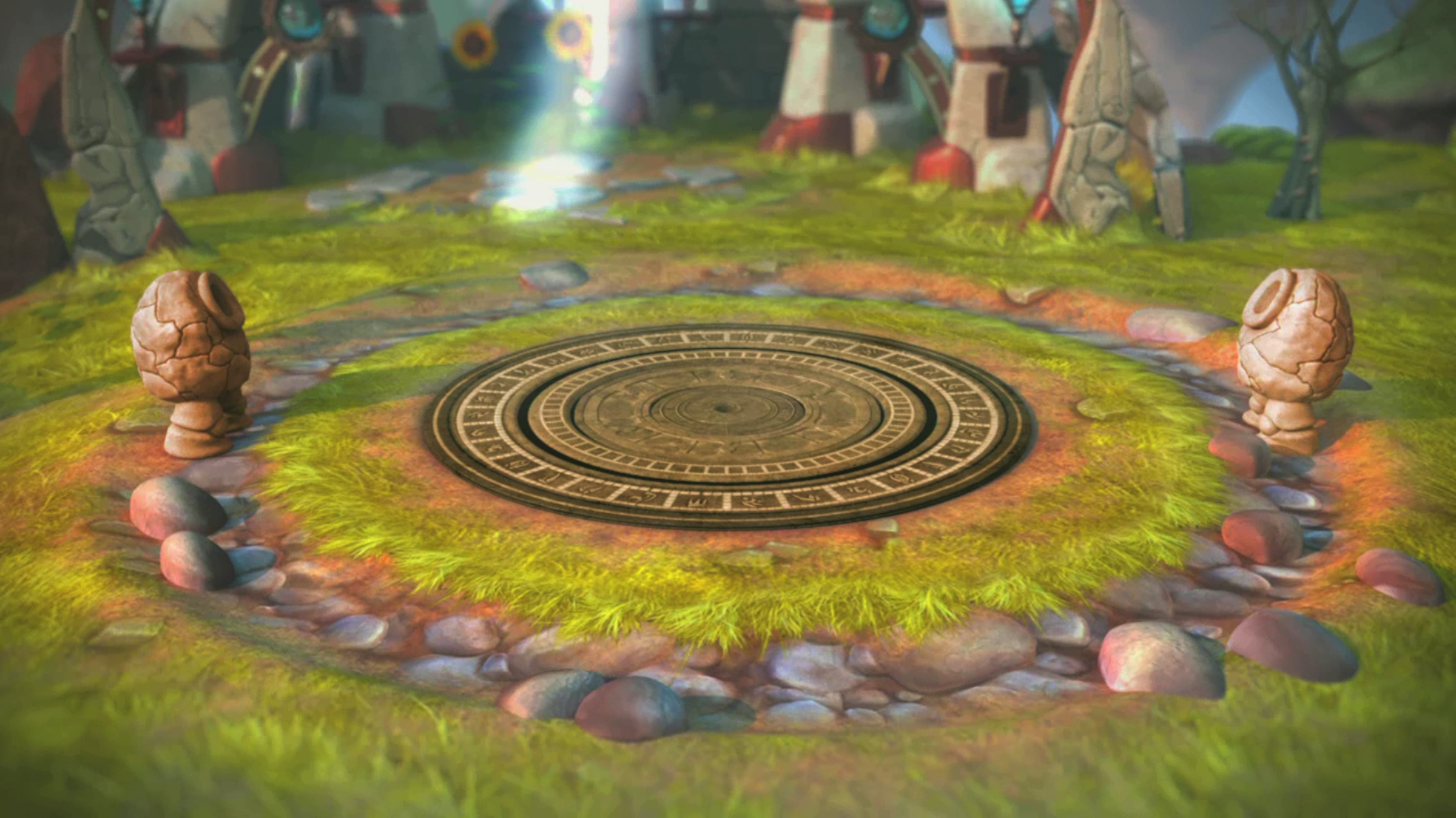 The rebuilt Core of Light after collecting the Eternal Air Source