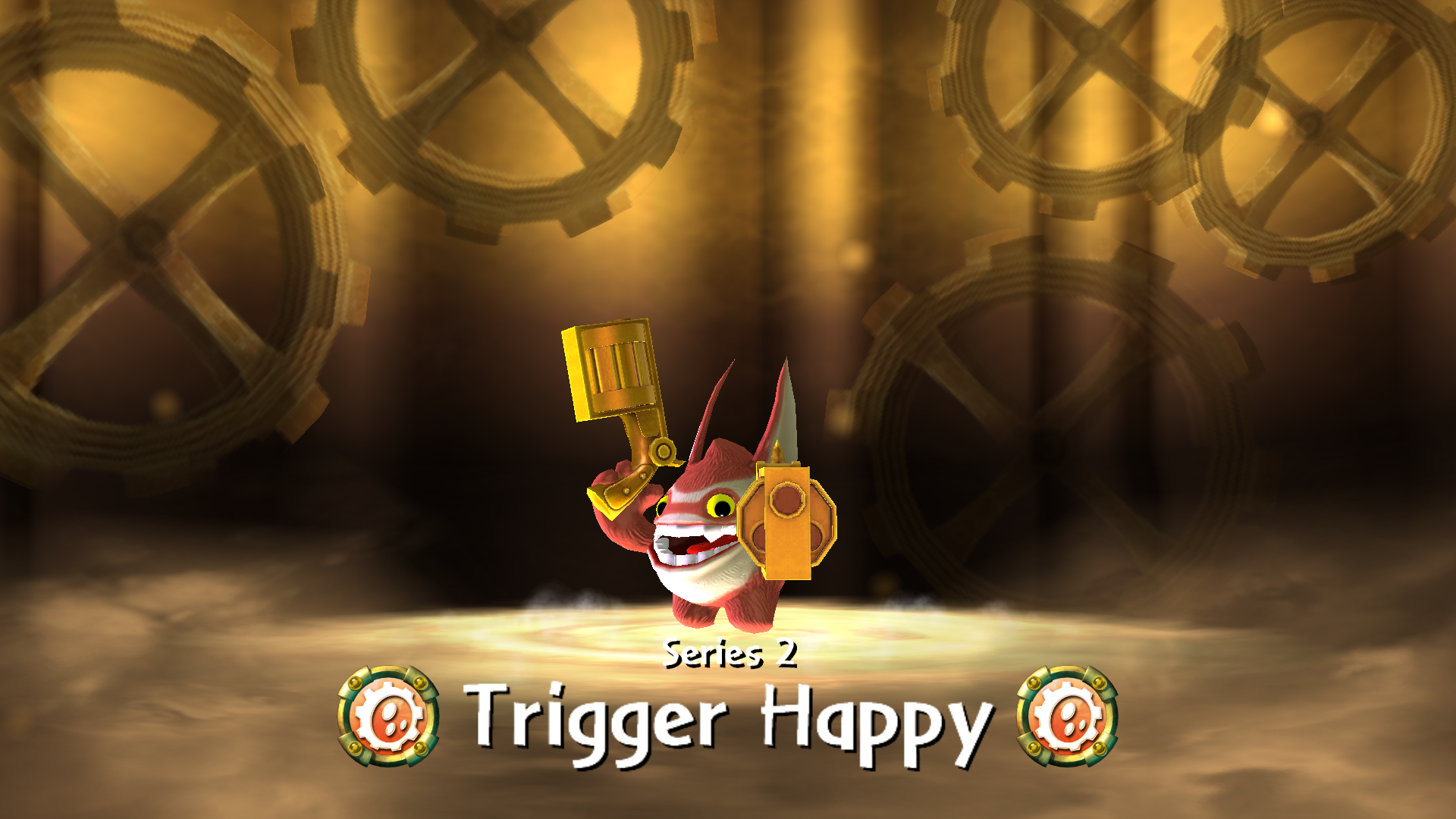 Series 2 Trigger Happy as seen in Skylanders: Giants