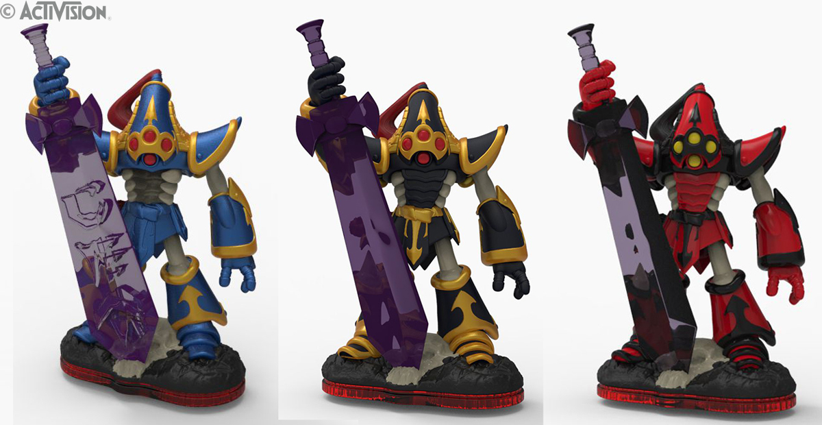 The testing colors on Krypt King's coloring scheme.