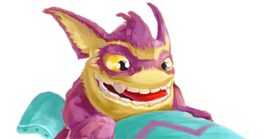Springtime Trigger Happy Skylanders: Swap Force art portrait