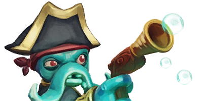 Skylanders: Swap Force Wash Buckler art portrait