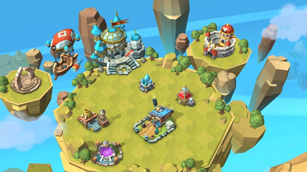 Sky Island early model.