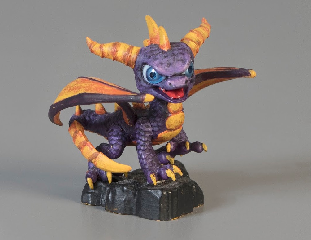 Spyro toy protoype featured at The Strong Museum