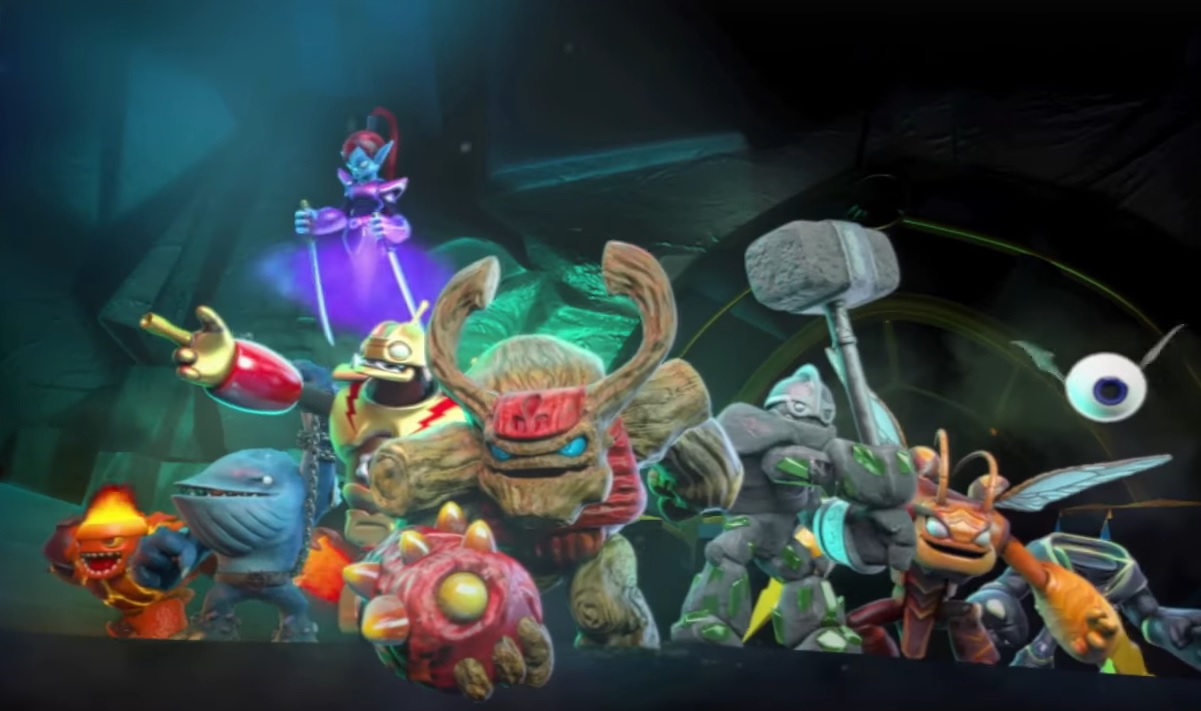 The original Skylanders, the Giants, prepare themselves for a final stand against the Arkeyans.