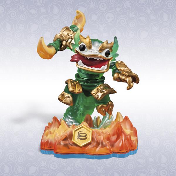 Jade Fire Kraken's toy form