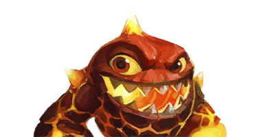 Skylanders: Swap Force portrait of Series 1 Eruptor