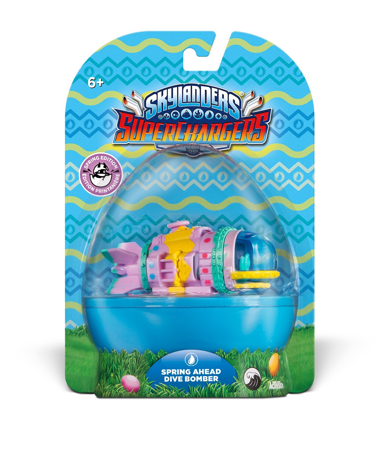 Spring Ahead Dive Bomber packaging