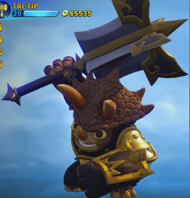 Tri-Tip's new mace of his "Peleolithic Pounder" Path