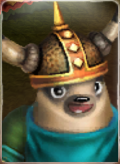 Nort's character portrait in Skylanders: Spyro's Adventure (Shattered Island, Wii)