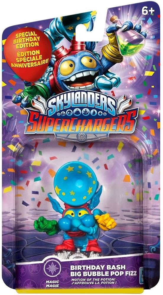 Birthday Bash Big Bubble Pop Fizz packaging