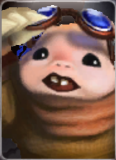 Diggs' character portrait in Skylanders: Spyro's Adventure (Wii)