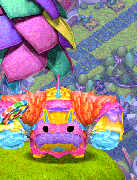 Pain-Yatta's idle and poke animation in Skylanders: Lost Islands