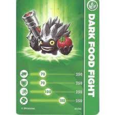 Dark Food Fight's card