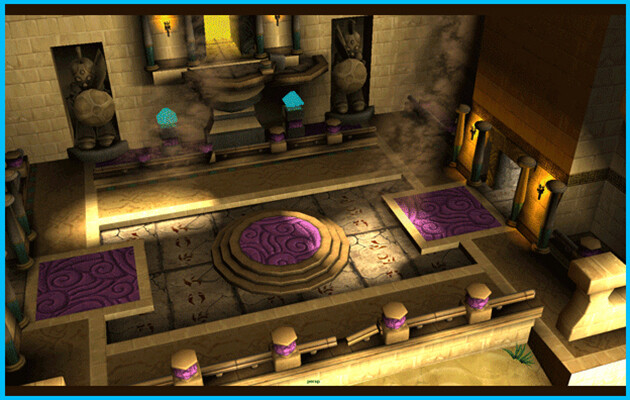 Floating temple