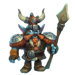 Duff's render in Skylanders: Lost Islands