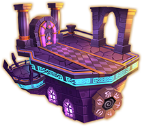 Mansion of Gloom version 1 island art