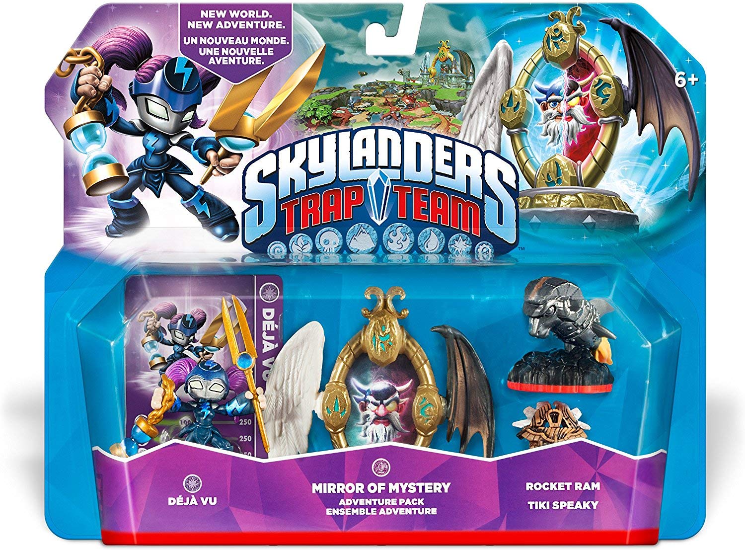 Rocket Ram in packaging of Mirror of Mystery Adventure Pack with Déjà Vu and Tiki Speaky