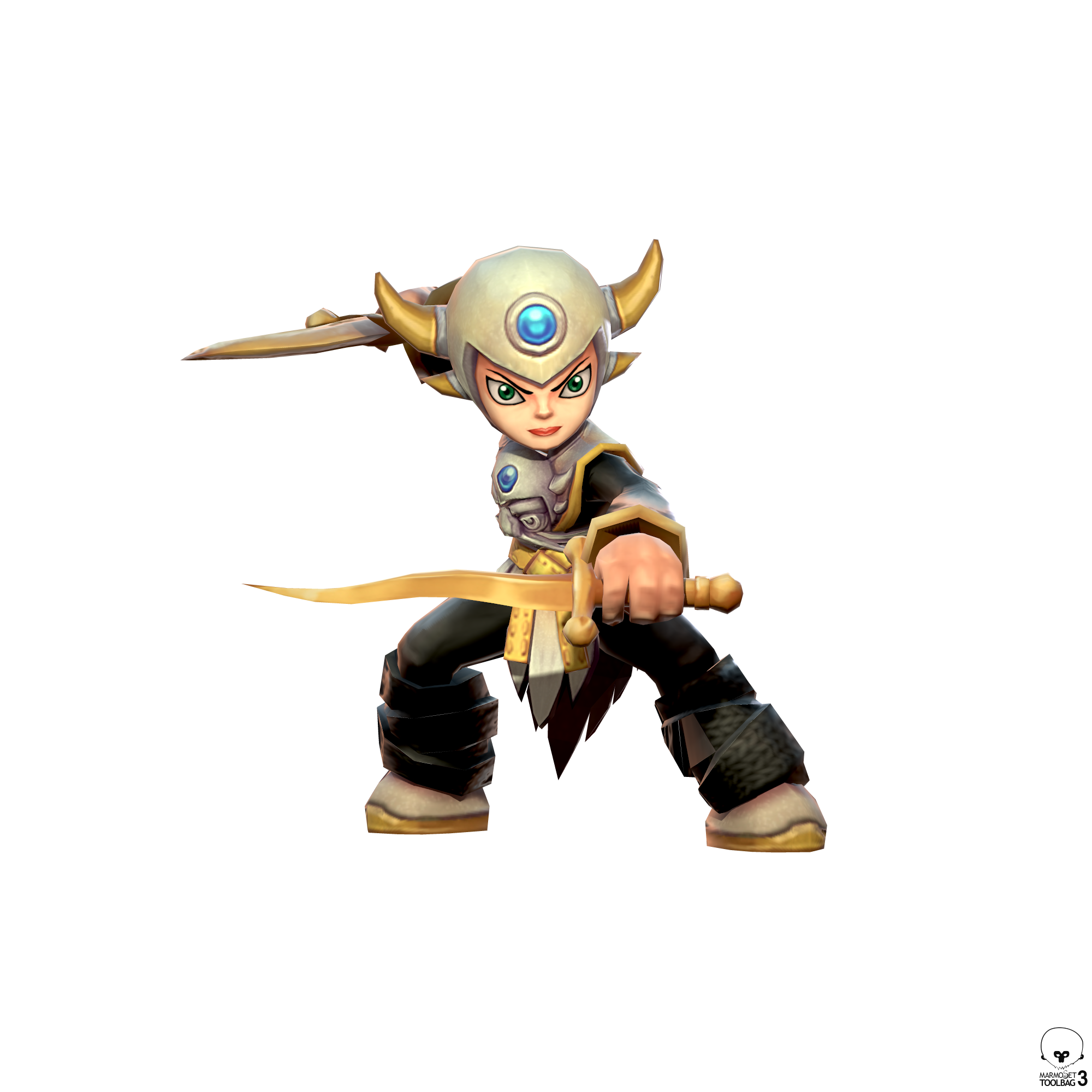 Aurora's base form in Skylanders: Ring of Heroes
