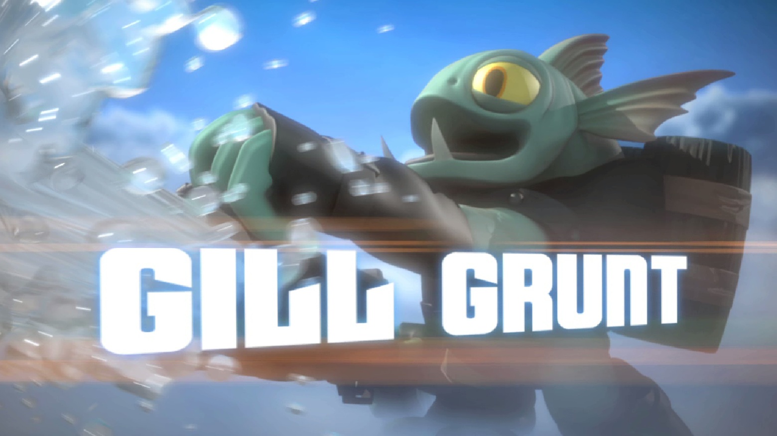 Gill Grunt's Soul Gem preview in Skylanders: Spyro's Adventure