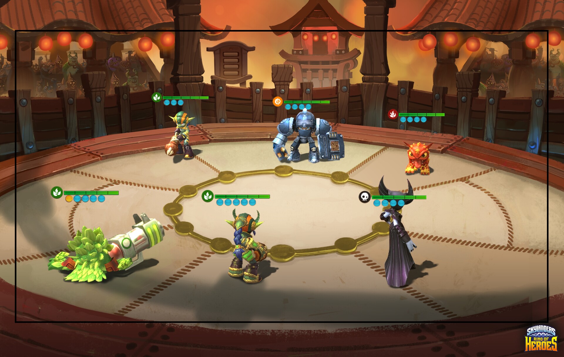 Arena battle layout concept by sunjung.