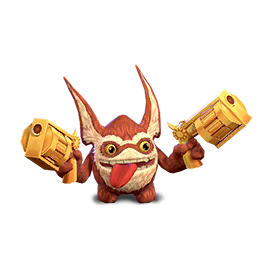 Render of Trigger Happy in RoH's Collection screen