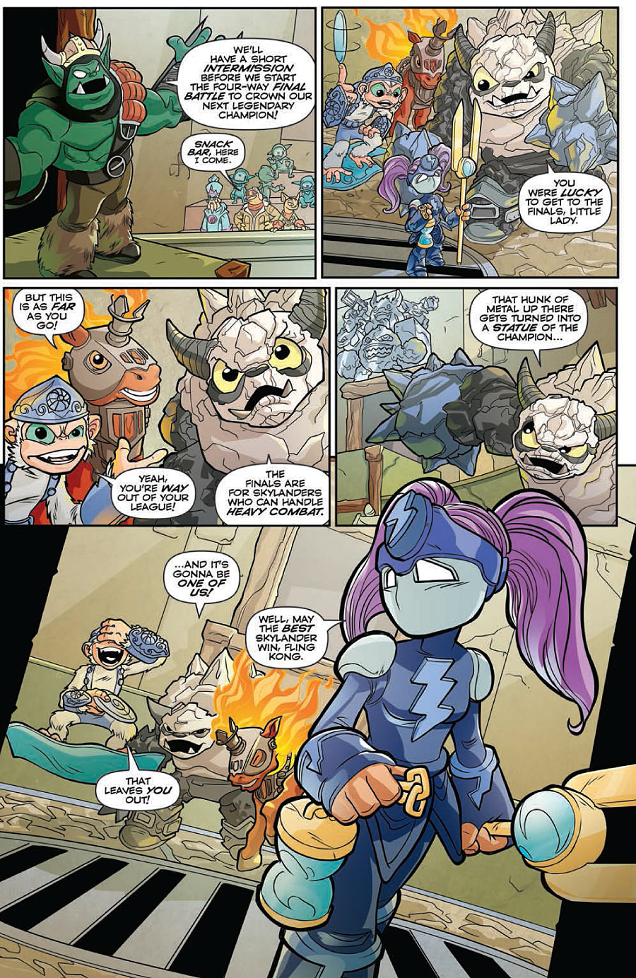 Skylanders Issue 4 Page Preview #4