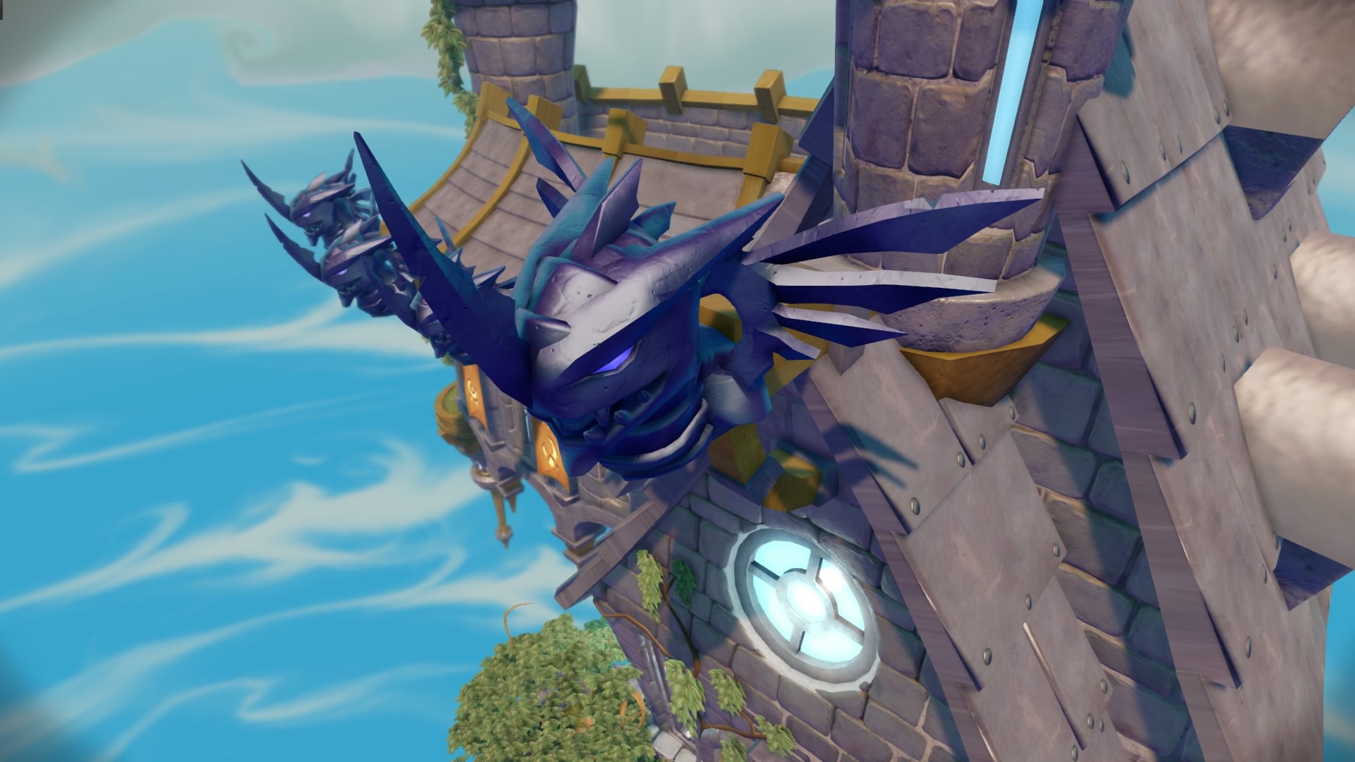 Blackout's statues (Legendary Gargoyle) in the Academy