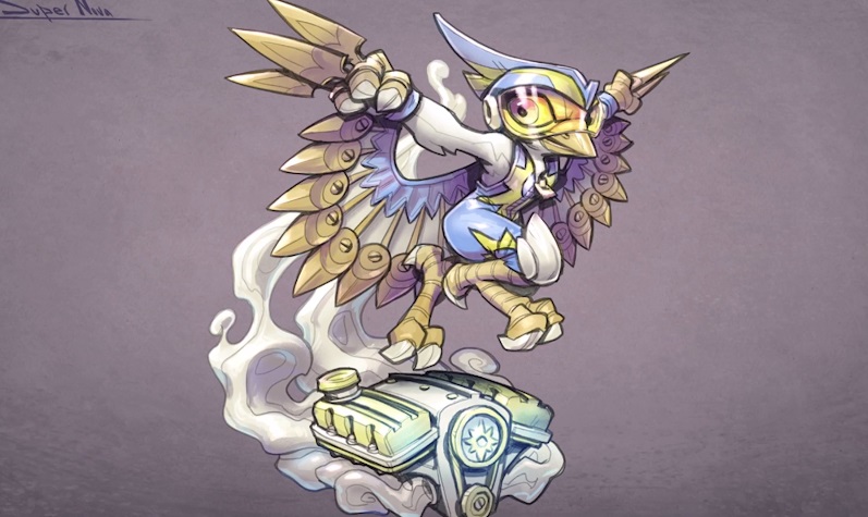 Early design of Stormblade in the Light element