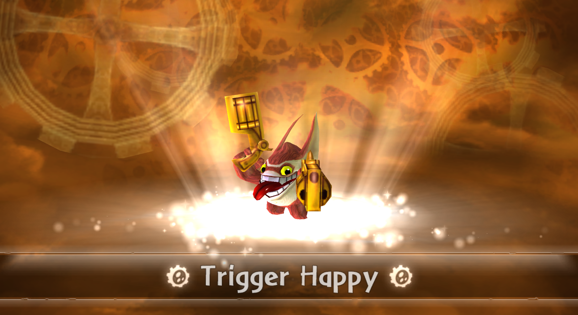 Trigger Happy as seen in Skylanders: Spyro's Adventure (Wii)