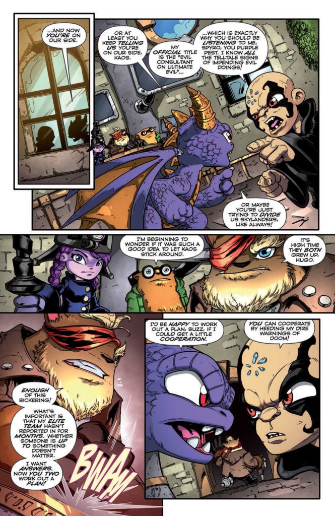 Skylanders SuperChargers Issue #1 Page 2 Preview