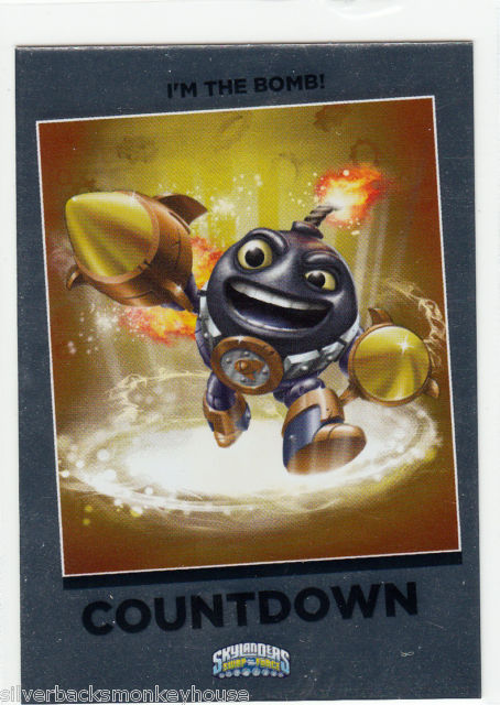 Countdown collectible card