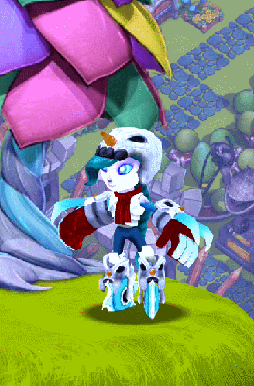 Snowler Brawl's idle and poke animation