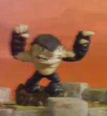 Terrafin's alternate pose in one of the trailers for Spyro's Adventure