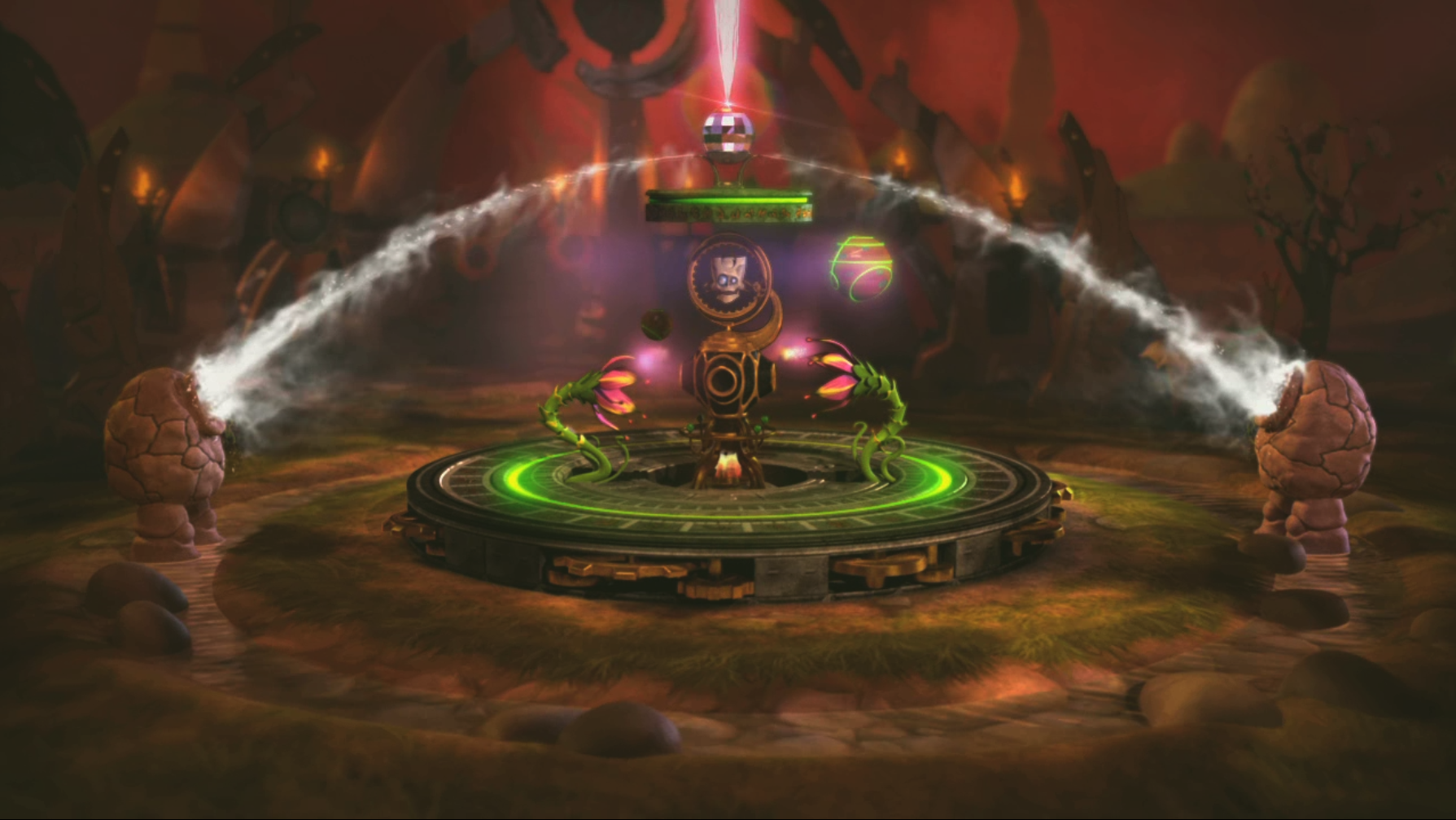 The rebuilt Core of Light after collecting the Eternal Fire Source