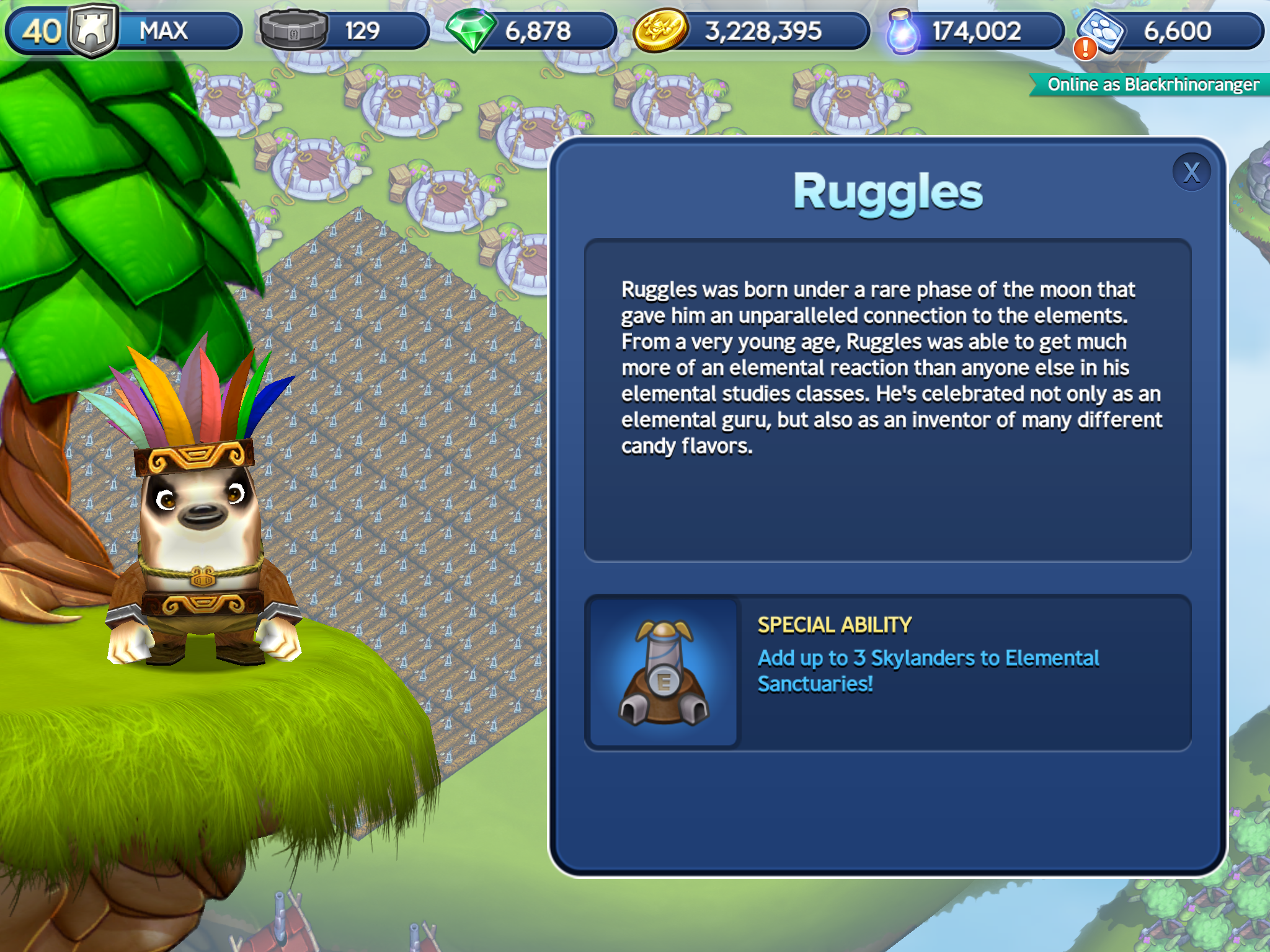 Ruggles description