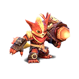 Render of Awakened Flare Wolf in RoH's Collection screen