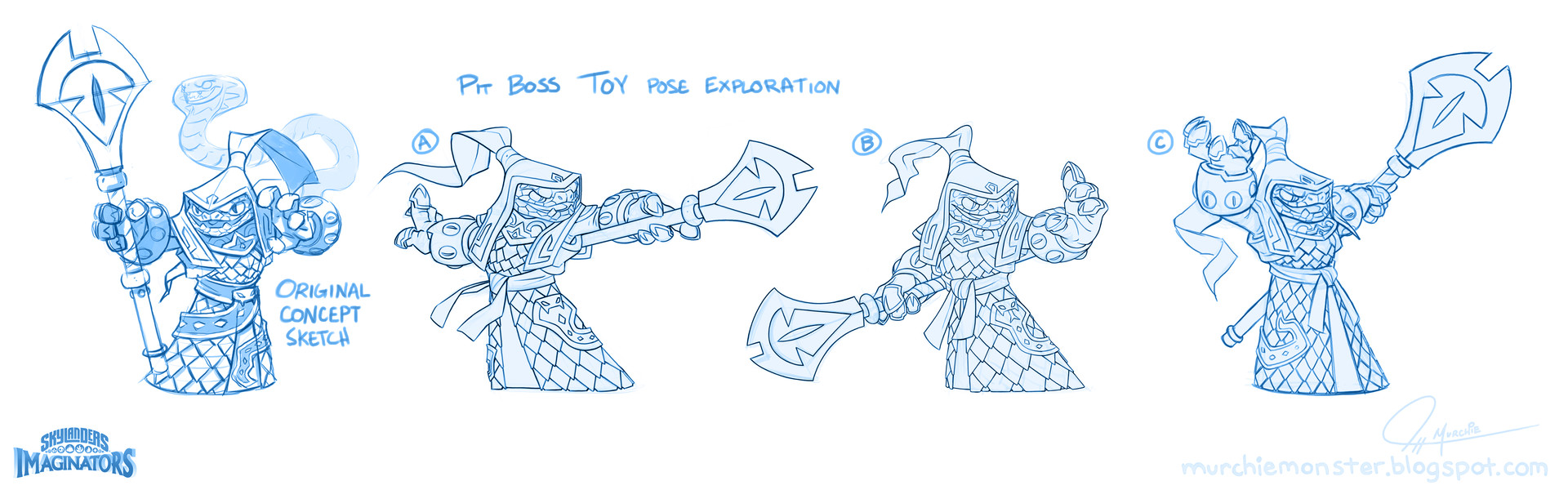 Exploration poses by Jeff Murchie