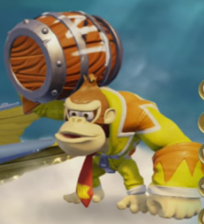 TC Donkey Kong's TNT barrel from his "Power Keg Powder" path