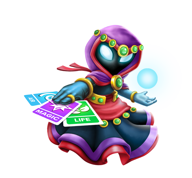 Transparent Mystic Star Strike