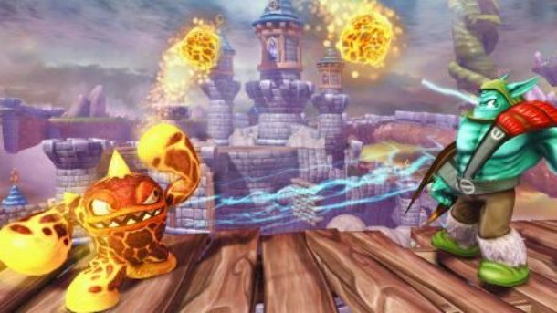 Eruptor battling a Goliath Drow in Stormy Stronghold