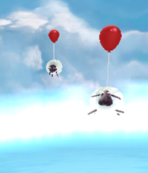 Balloon Sheep attacking The Dread-Yacht