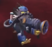 Jet-Vac's new gun from his "Vac Blaster 9000" upgrade