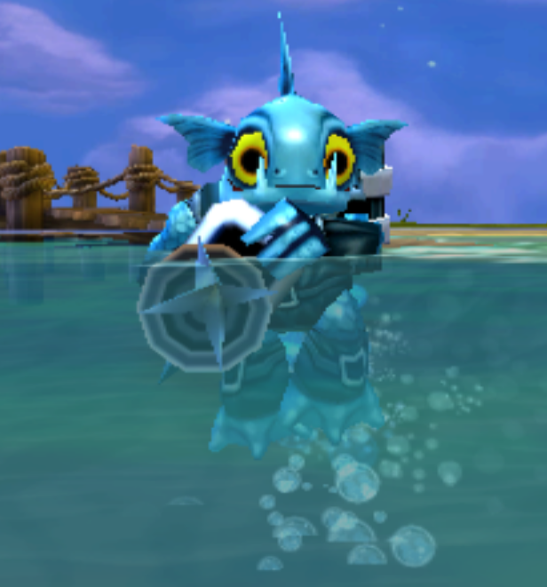 Gill Grunt Swimming in Stonetown